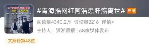 28岁博主从确诊肝癌到去世仅5个月！评论区还挂着一句“忠告”……